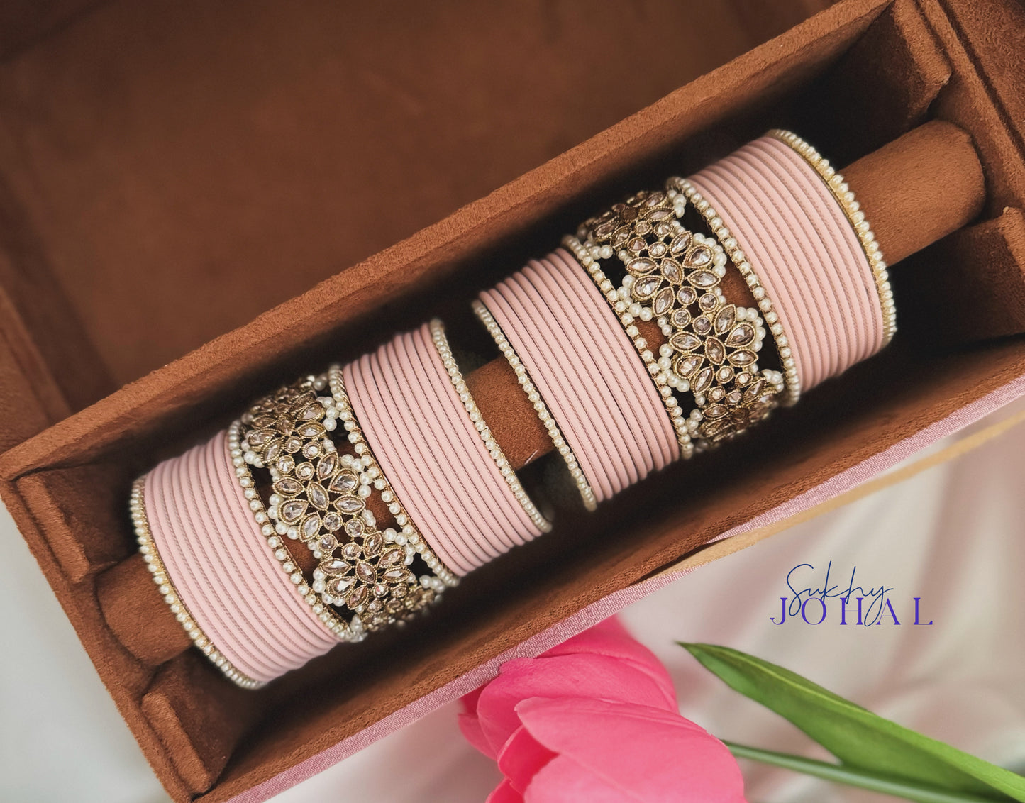 Dhrupal Bangle Set
