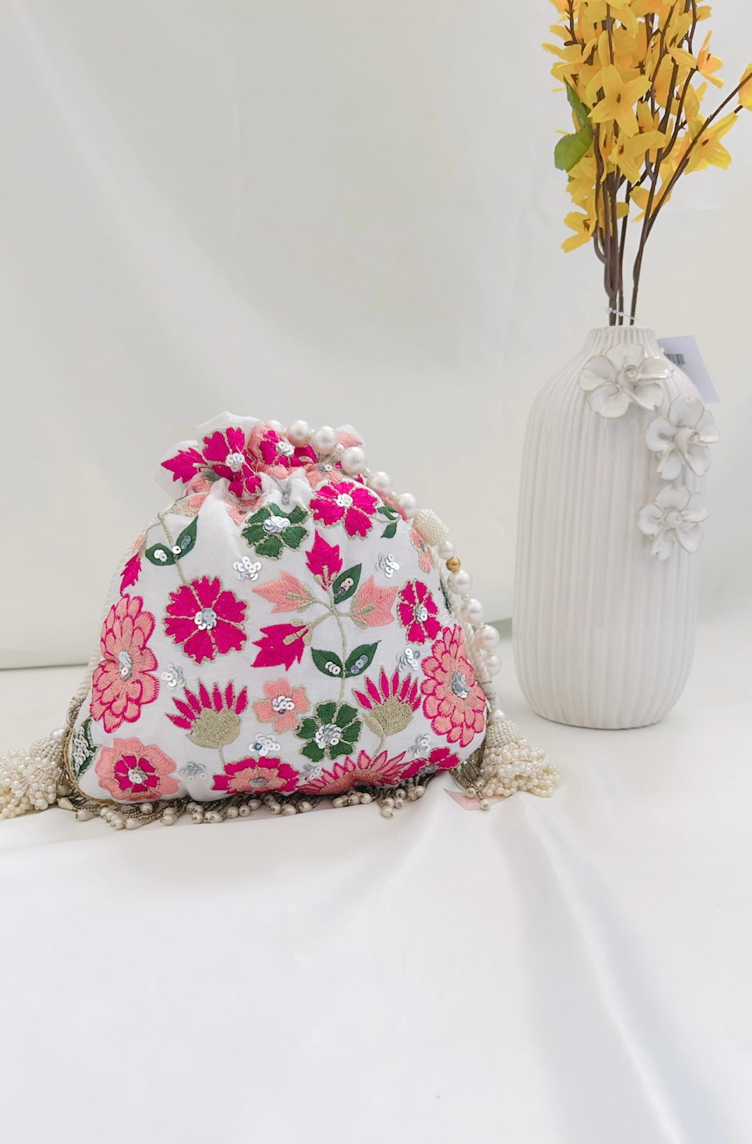 Floral Potli Bag