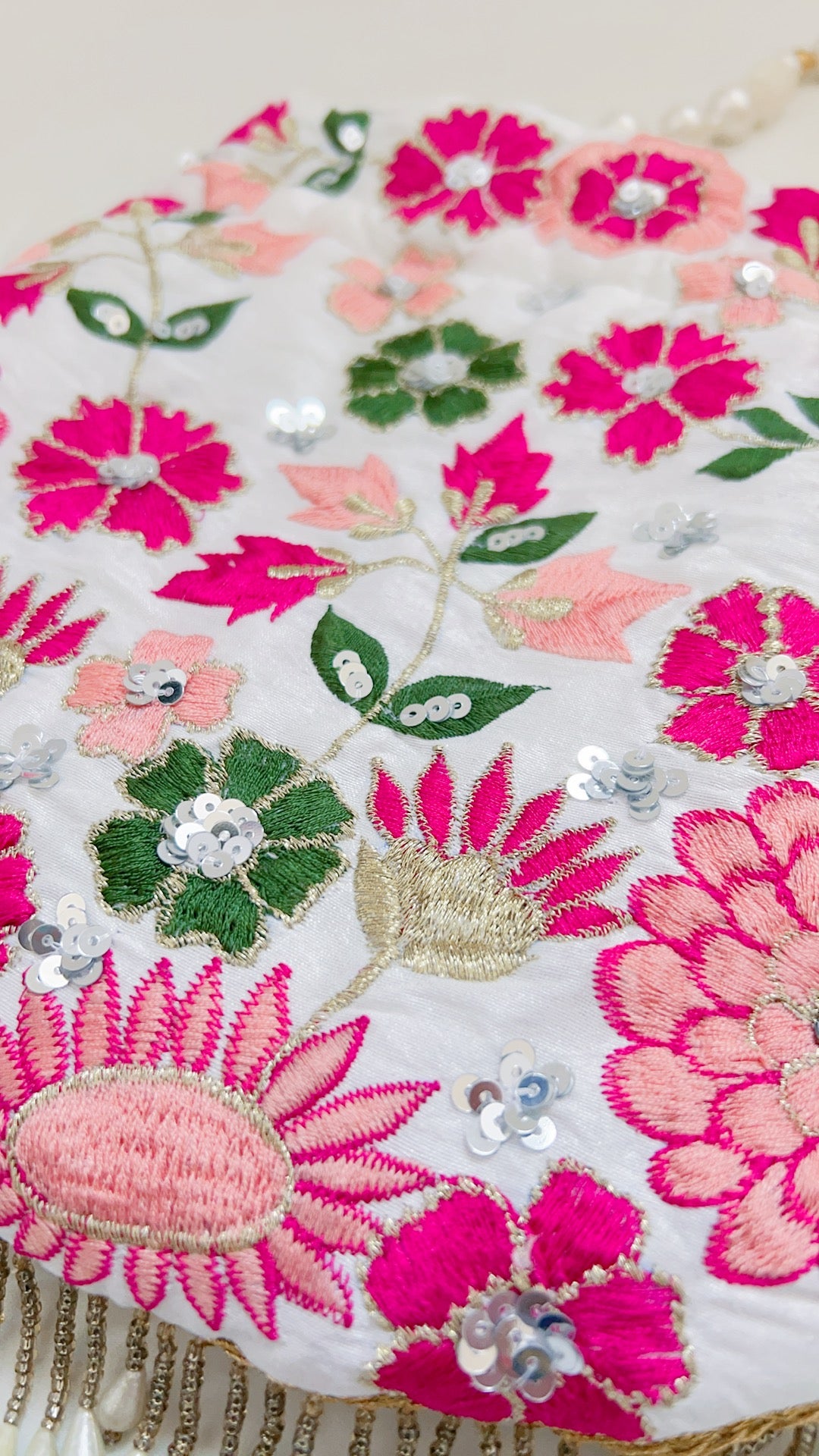 Floral Potli Bag