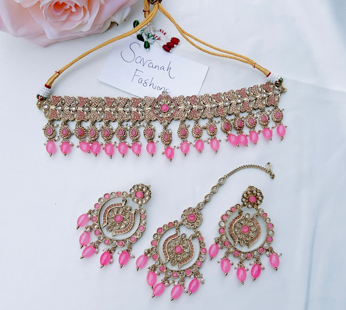 Jasmine Necklace Set