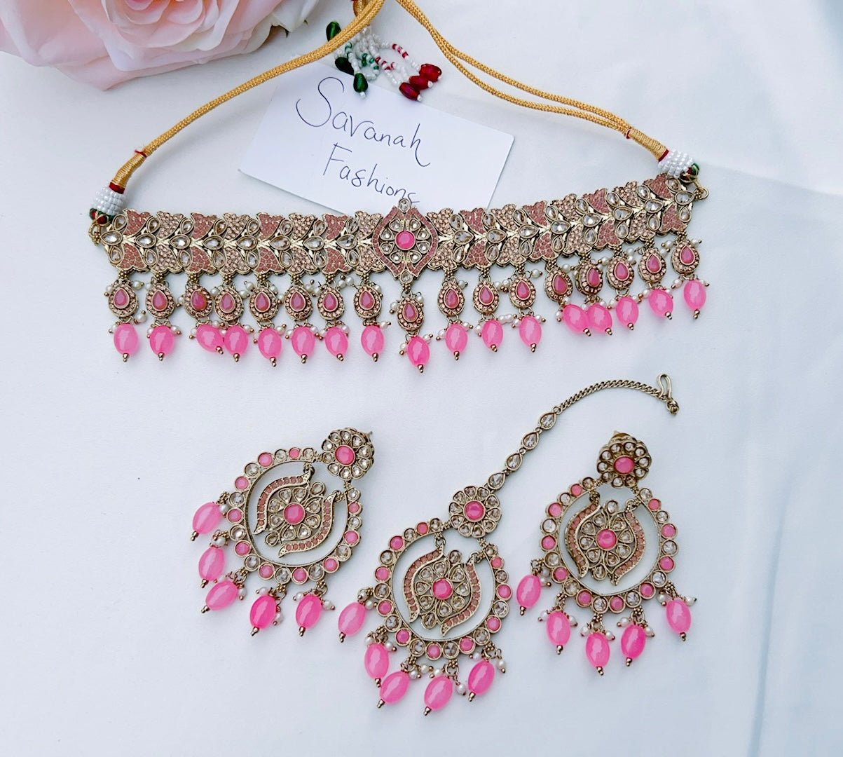 Jasmine Necklace Set