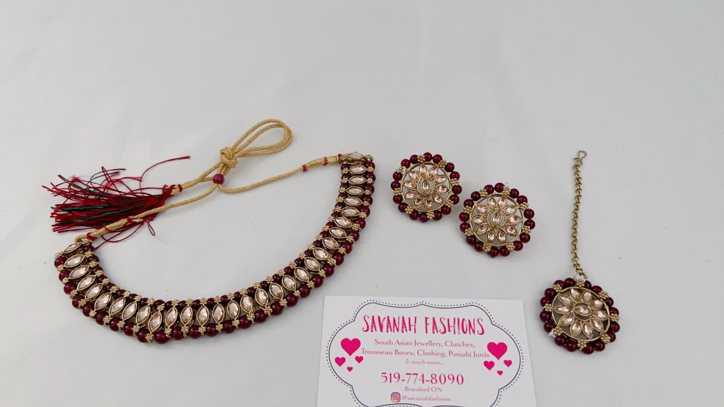 Gurj Necklace Set
