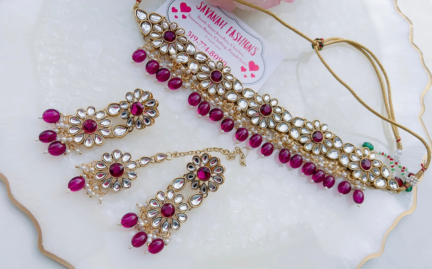 Azha Necklace Set