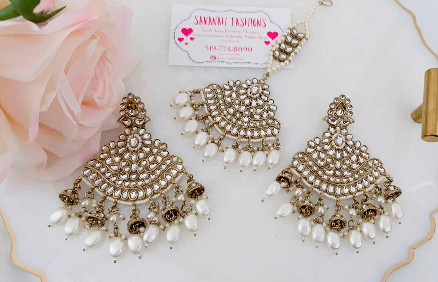 Saveena Tikka Set