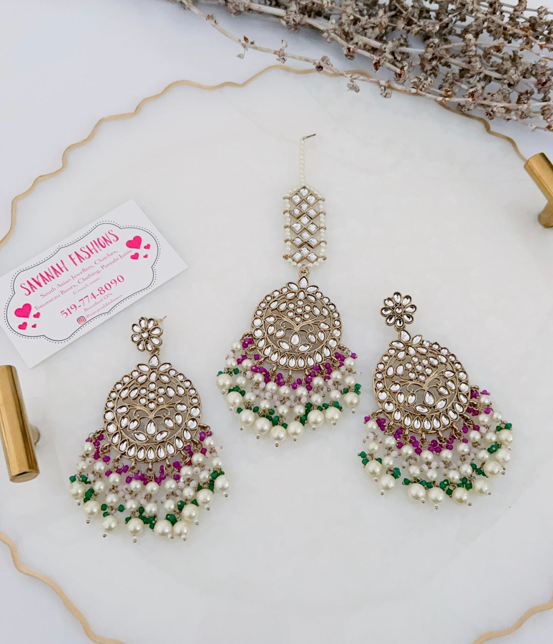 Shaima Tikka Set