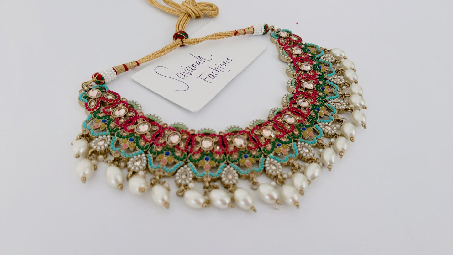 Parul Necklace Set