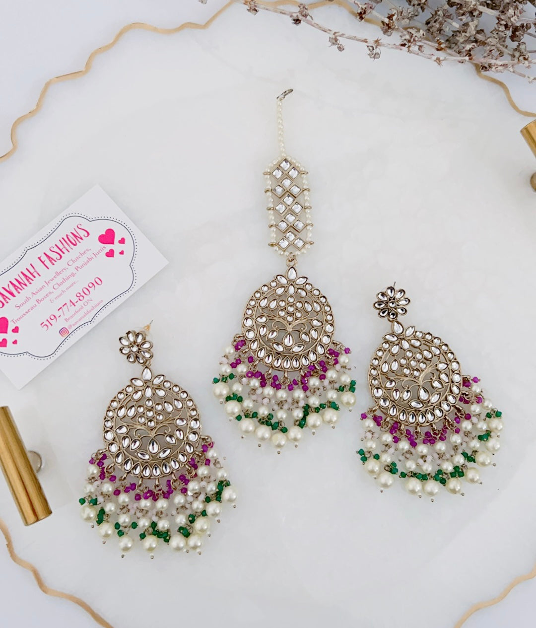 Shaima Tikka Set