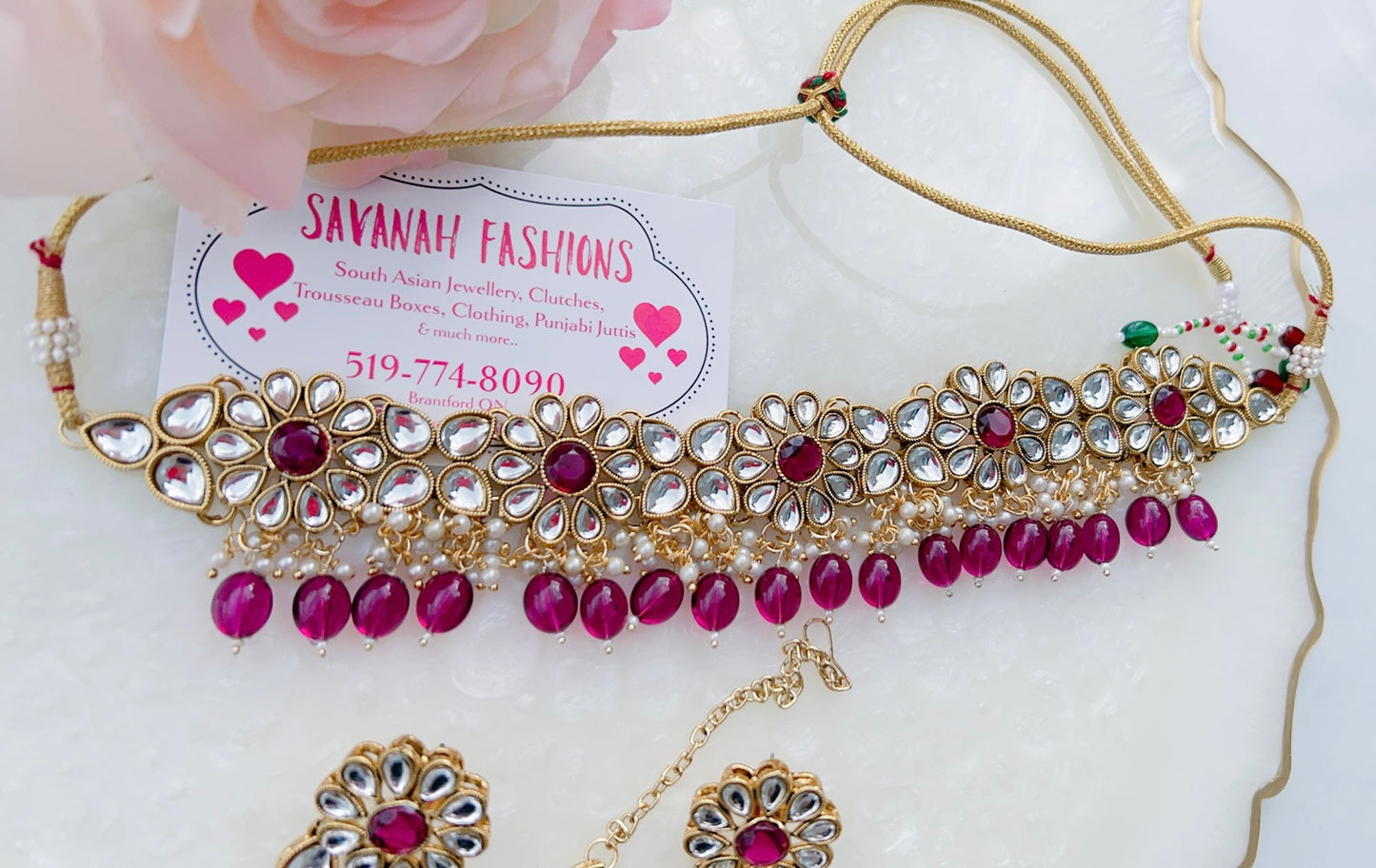 Azha Necklace Set