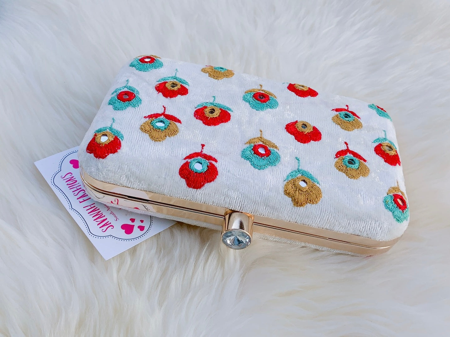 Zinnia Clutch