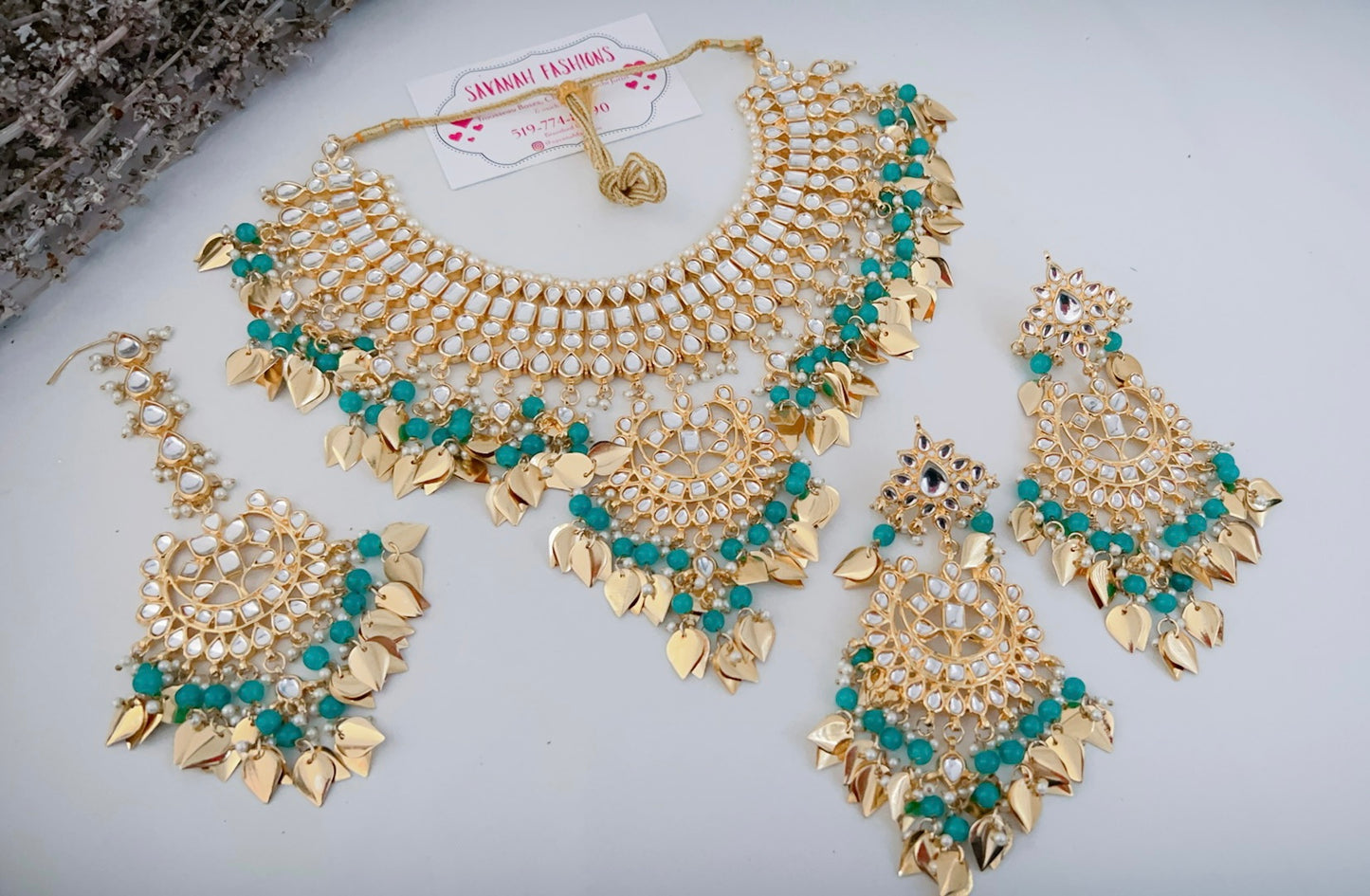 Petal Necklace Set