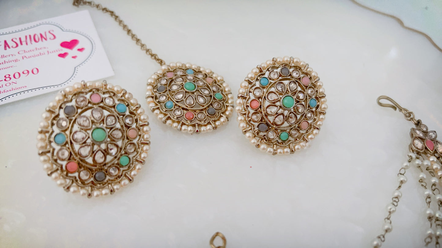 Cyan Earrings
