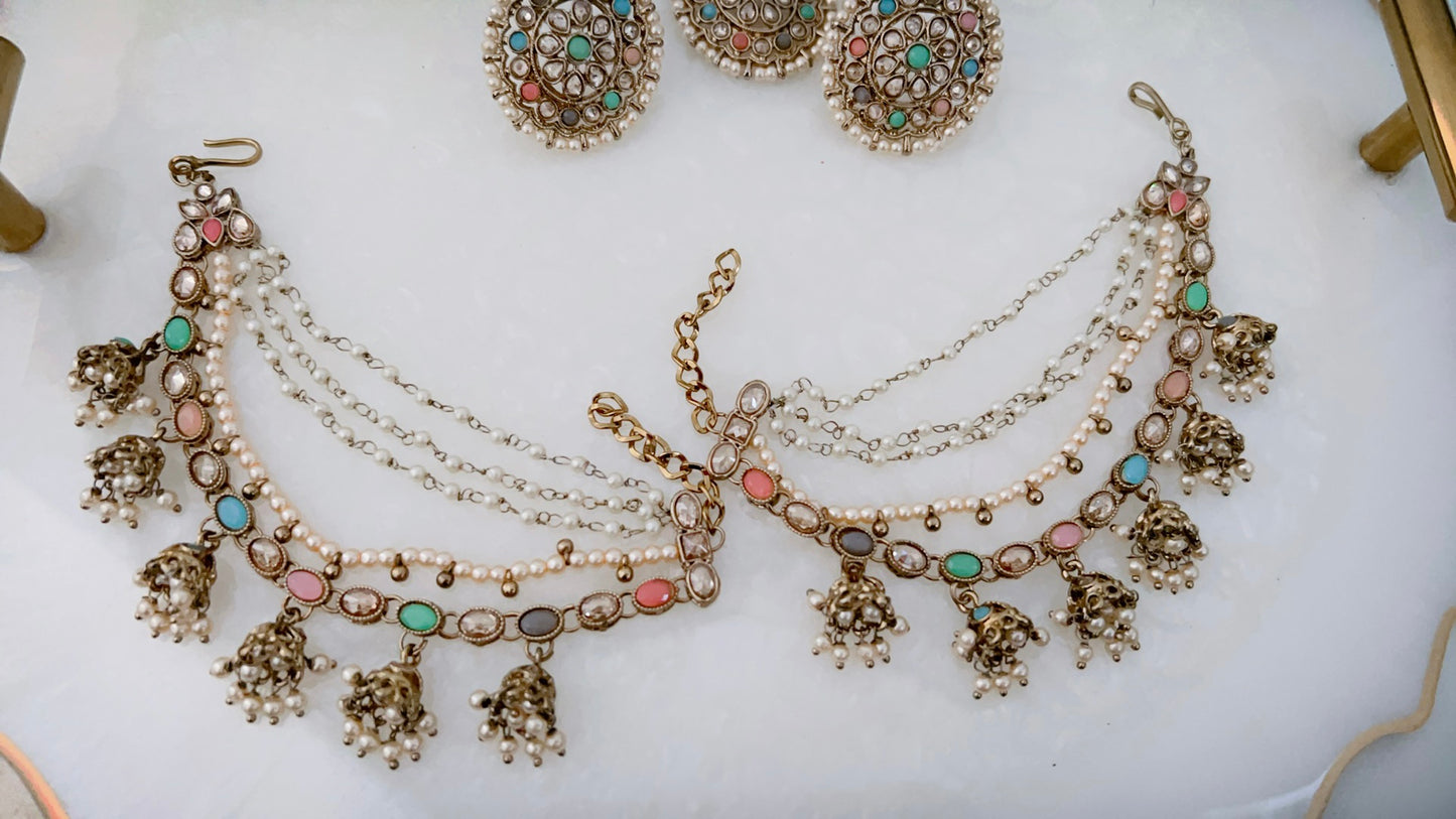 Cyan Earrings