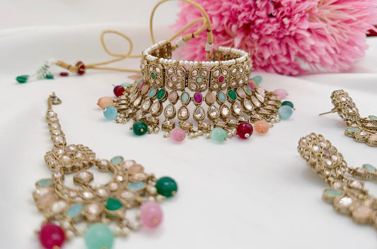 Manpriya Necklace Set