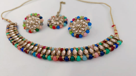 Gurj Necklace Set