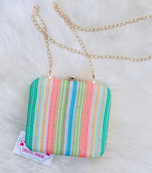 Cyan Clutch