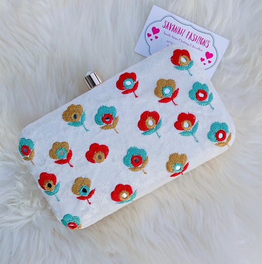 Zinnia Clutch